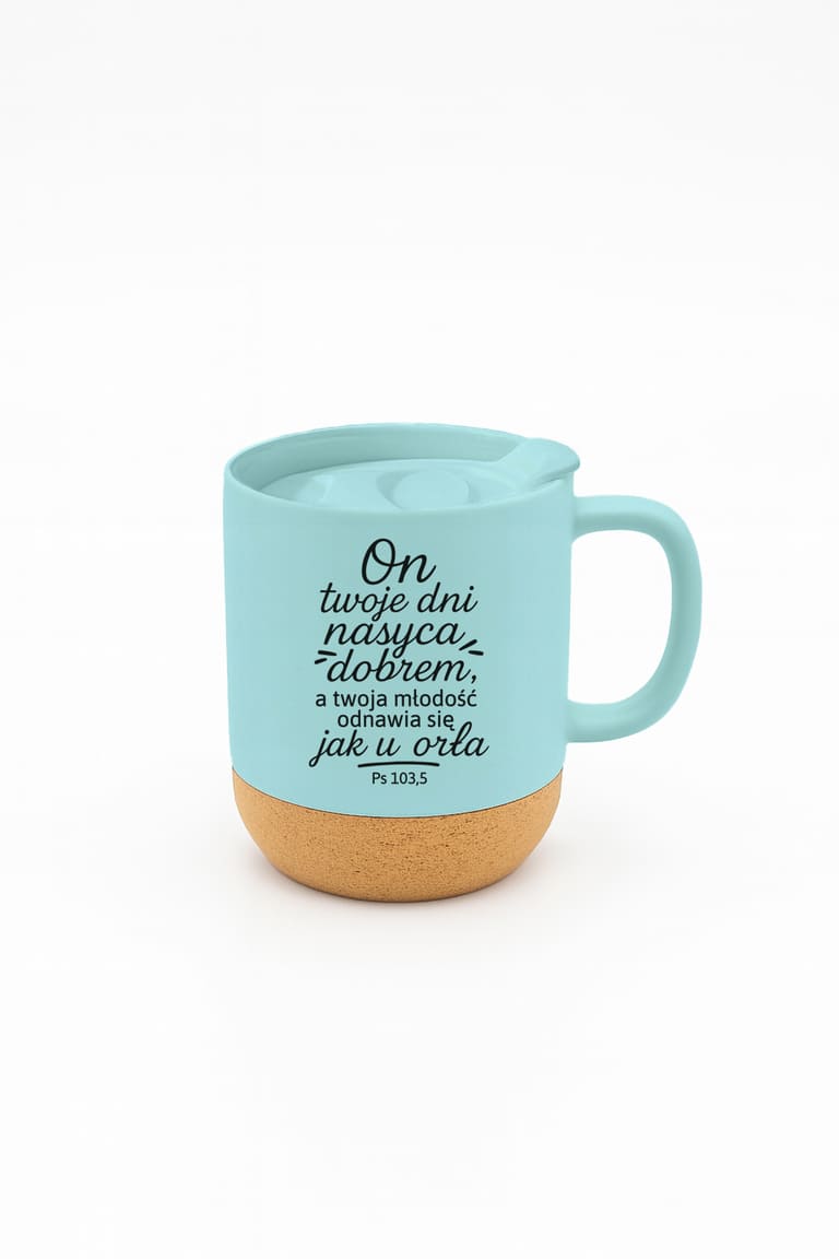 Kubek-z-wieczkiem-–-On-twoje-dni-–-niebieski Kubek z wieczkiem On twoje dni niebieski