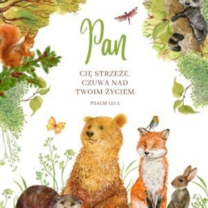 Notatnik na spirali Pan cię strzeże. Czuwa nad twoim życiem