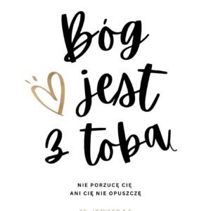 Notatnik na spirali Bóg jest z Tobą